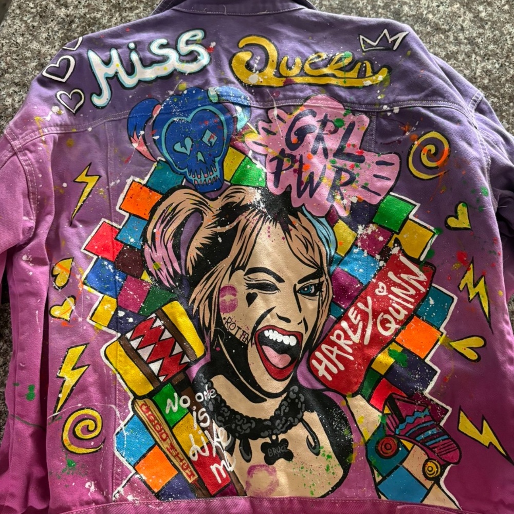 Harley Quinn Denim jacket